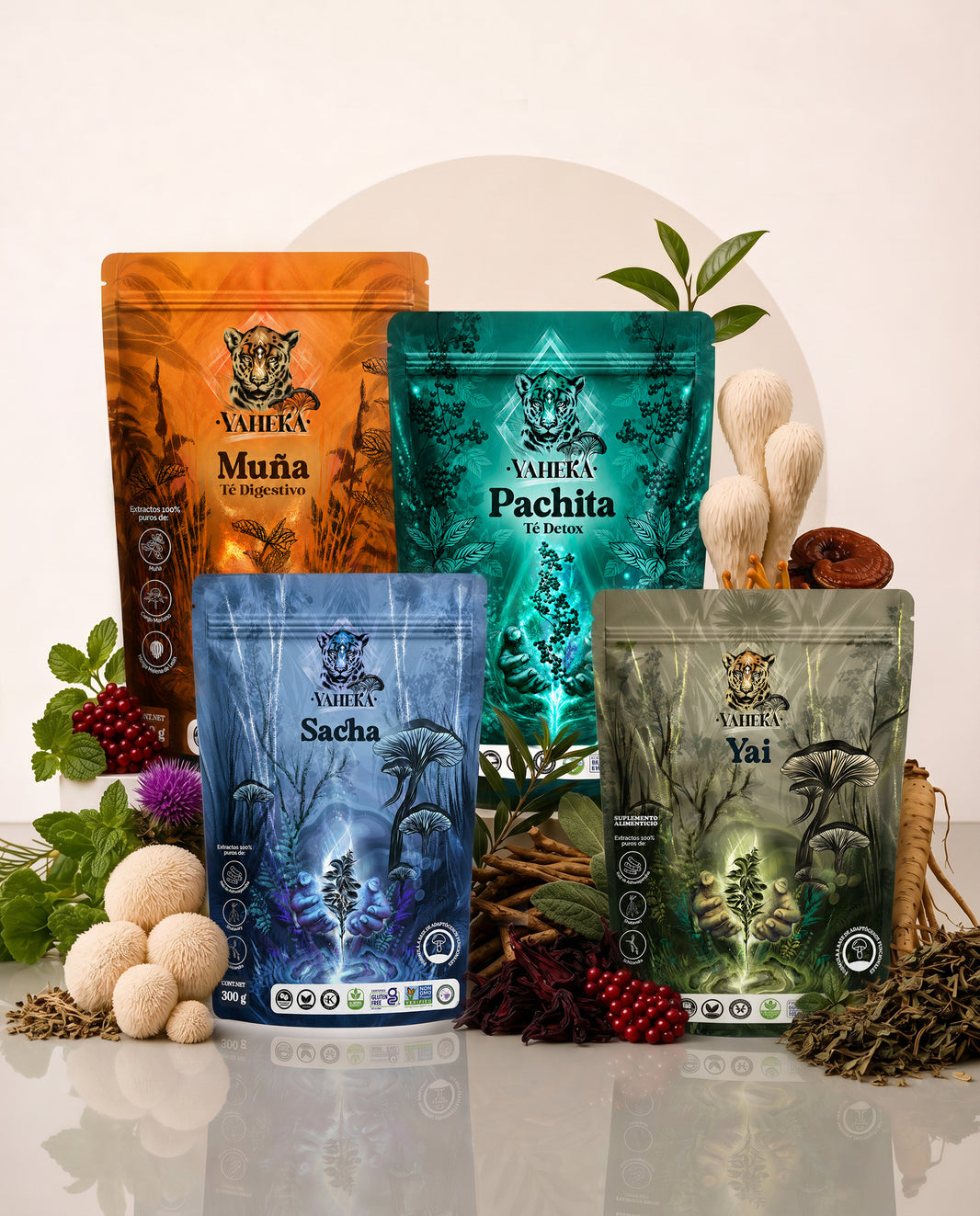 Kit Completo Yaheka — Energía, Descanso, Digestión & Detox